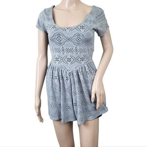 Moss Green Romper Tie Back